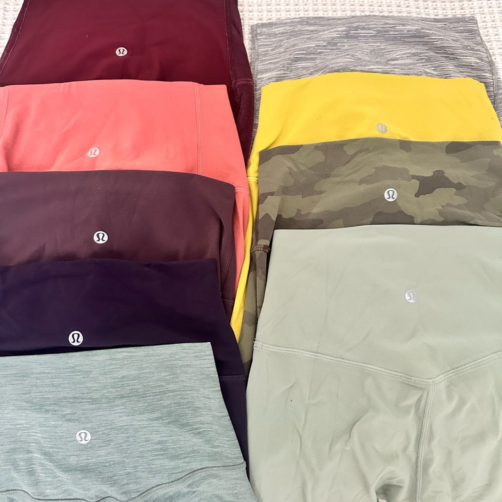 Lululemon Athletica Assorted Leggings
